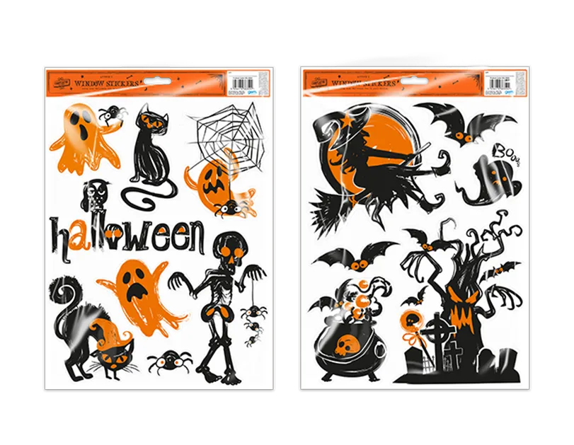 Halloween Spooky Window Stickers (5056170383592)