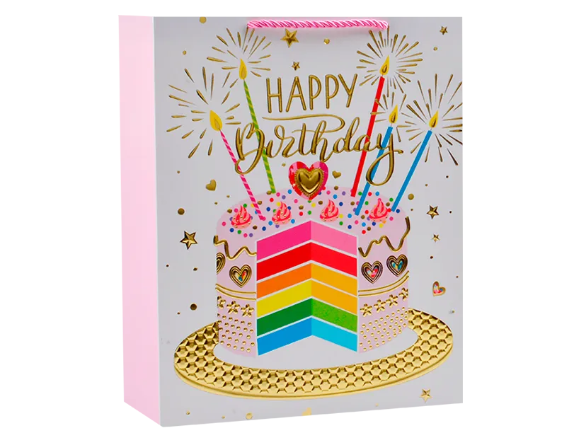 Unisex Foiled Large Gift Bag 30x42x12cm (5063435122957)