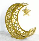 1pc Ramadan Crescent Moon & Star Shaped Dates Tray   (Code:28)