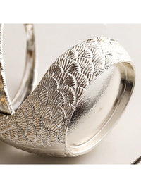 European Style Luxurious Swan-Shaped Spoon Holder (Silver Colour) (Code 8)