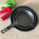 3pcs Set Cast Iron Non Stick Frying Pans