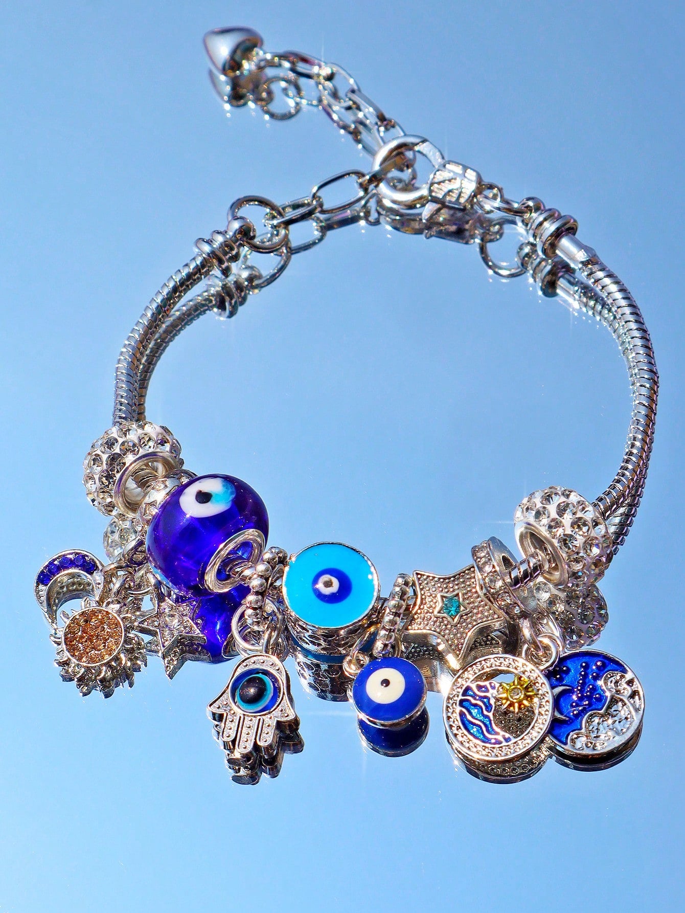 1pc Devil Eye DIY Bracelet (Code:80)