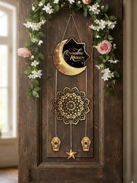 1pc Black & Gold Ramadan Kareem Hanging Décor (Code:21)