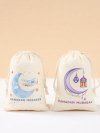 6pcs Ramadan Mubarak Gifts Bags (Code 12)