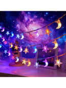 1.5M Moon & Star Fairy String Lights (Code:19)