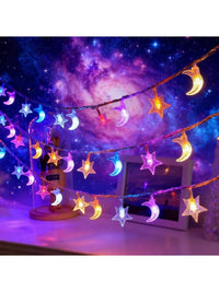 1.5M Moon & Star Fairy String Lights (Code:19)