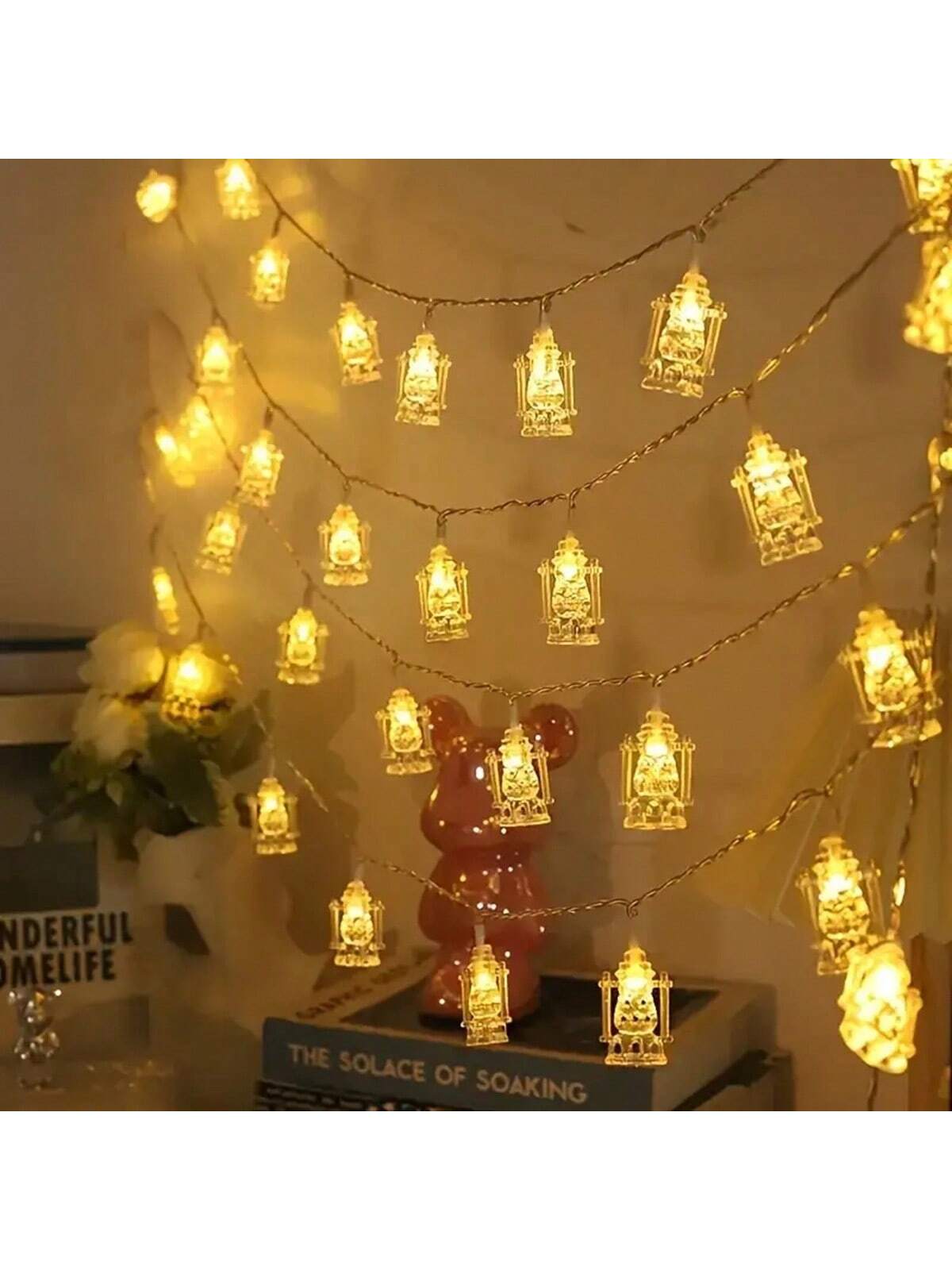 3m 20 LED Lights-warm Light Transparent Oil Kettle String Lights (Code:69)