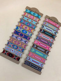 12pcs Set Fashionable Bohemian Charm Braided Tassel Bracelet (Code:85)