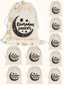 10pcs Ramadan Mubarak Drawstring Bags (Code 9)