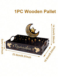 1Pc Ramadan Wooden Pallet (Code:55)
