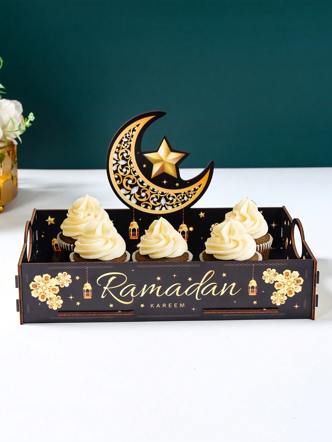 1Pc Ramadan Wooden Pallet (Code:55)