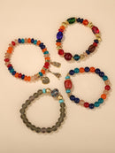 4pcs Colorful Beaded Bracelet (Code:83)