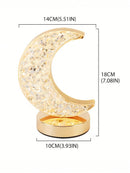 3-Color LED Crystal Lamp, Moon/Star Shape (Code:18)