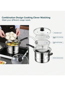 4pcs Non Stick Chip Pan Deep Fat Fryer (Code 3)
