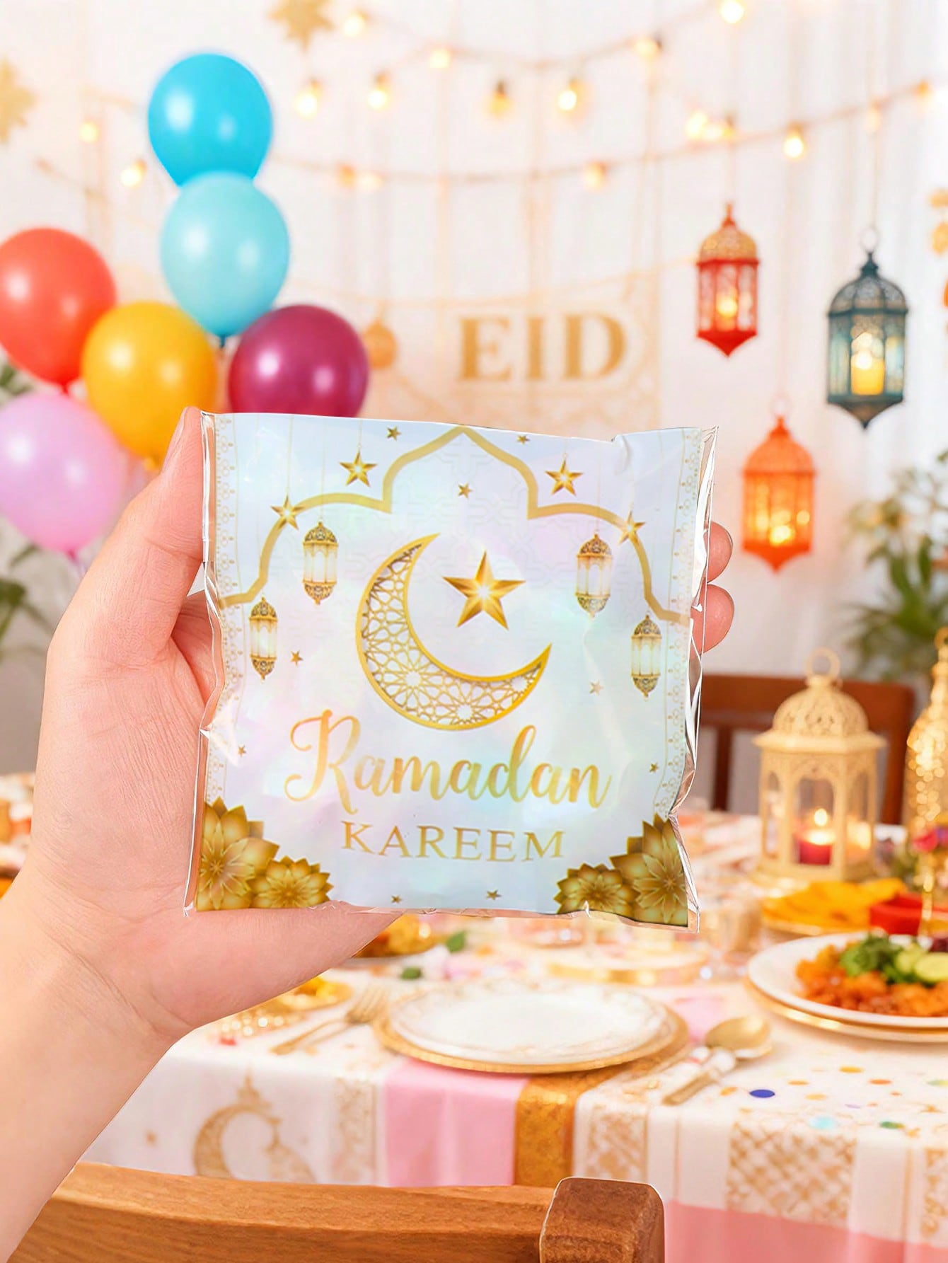 50pcs Ramadan Food Packaging Bags   (Code:31)