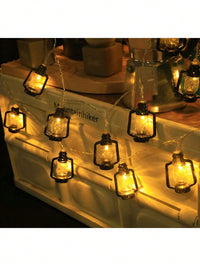 3m 20 LED Black Warm Light Mini Retro Kerosene (Code 6)