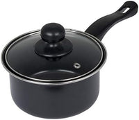 Value plus 3 PCE Sauce pan Set with Glass Lids, 16, 18, 20cm    5015826001204