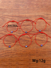 12pcs Evil Eye Decor Bracelet (Code:75)