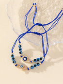 12pcs set Alloy & Rhinestone Decor Evil Eye (Code:71)