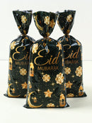 50Pcs Black Gold Eid Candy Bag   (Code:30)