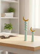 3pcs Light Blue Ramadan Decoration  (Code:20)