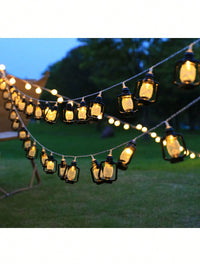 3m 20 LED Black Warm Light Mini Retro Kerosene (Code 6)