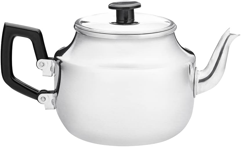 9 Cup Polished Tea Pot    5015826000900