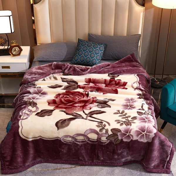 Blanket Heavy Korean Mink Blanket - 4.0KG