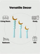 3pcs Light Blue Ramadan Decoration  (Code:20)