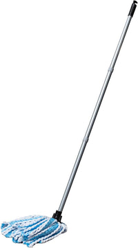 ADDIS Microfibre Mega Mop Super Absorbent Anti Bacterial, Blue Metallic