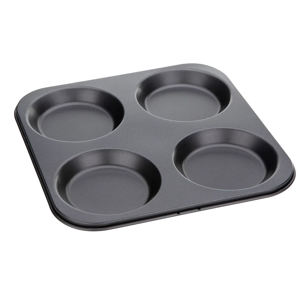 4 Cup Yorkshire Pudding Tray  | Non-Stick Carbon Steel 5015826055016