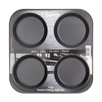 4 Cup Yorkshire Pudding Tray  | Non-Stick Carbon Steel 5015826055016