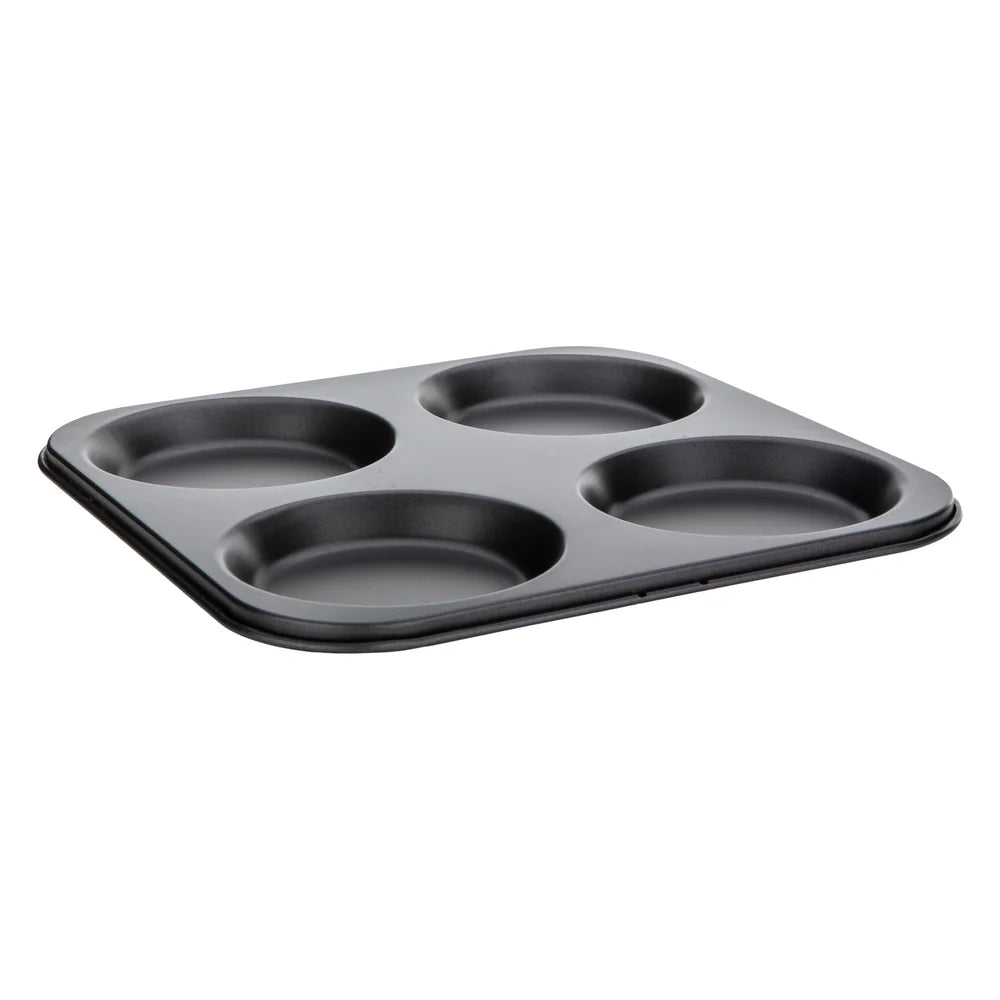 4 Cup Yorkshire Pudding Tray  | Non-Stick Carbon Steel 5015826055016