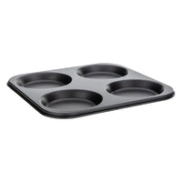 4 Cup Yorkshire Pudding Tray  | Non-Stick Carbon Steel 5015826055016