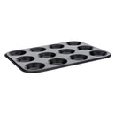 12 Cup Bun Tray | Non-Stick Carbon Steel  5015826055092