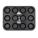 12 Cup Bun Tray | Non-Stick Carbon Steel  5015826055092