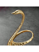 European Style Luxurious Swan-Shaped Spoon Holder (Gold Colour) (Code 7)