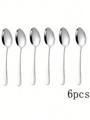 3PCS  Heavy Duty Stainless Steel Main Course Soup Spoons (Code 5)