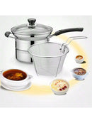 4pcs Non Stick Chip Pan Deep Fat Fryer (Code 3)