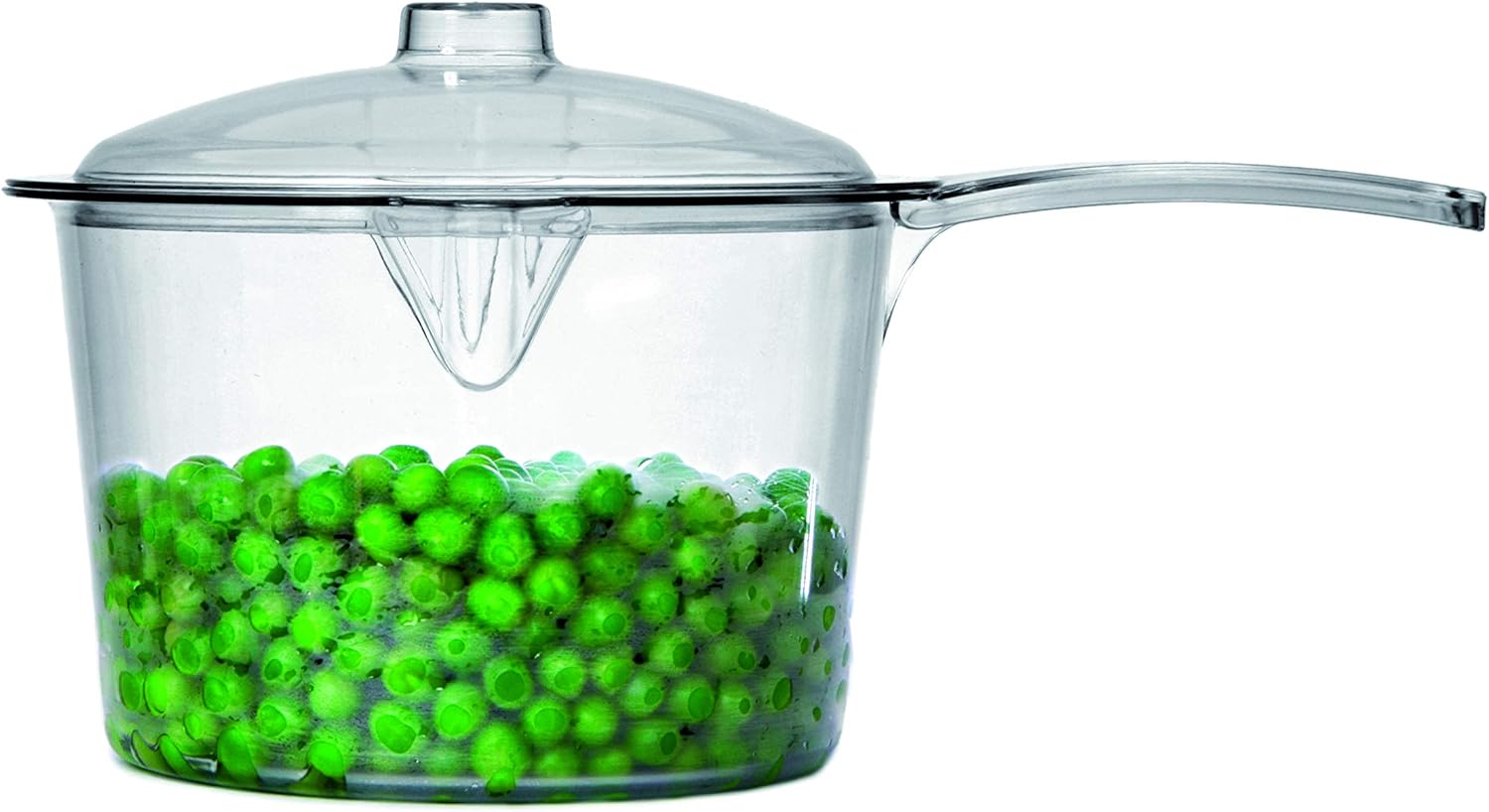Microwave Sauce Pan and Lid 450ml, Clear (Easy-Cook)   5060064079201