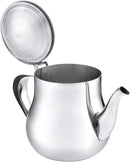 Premium Polished Stainless Steel Tea Pot, Coffee Pot, 0.7 Litre (24oz)    5015826002249