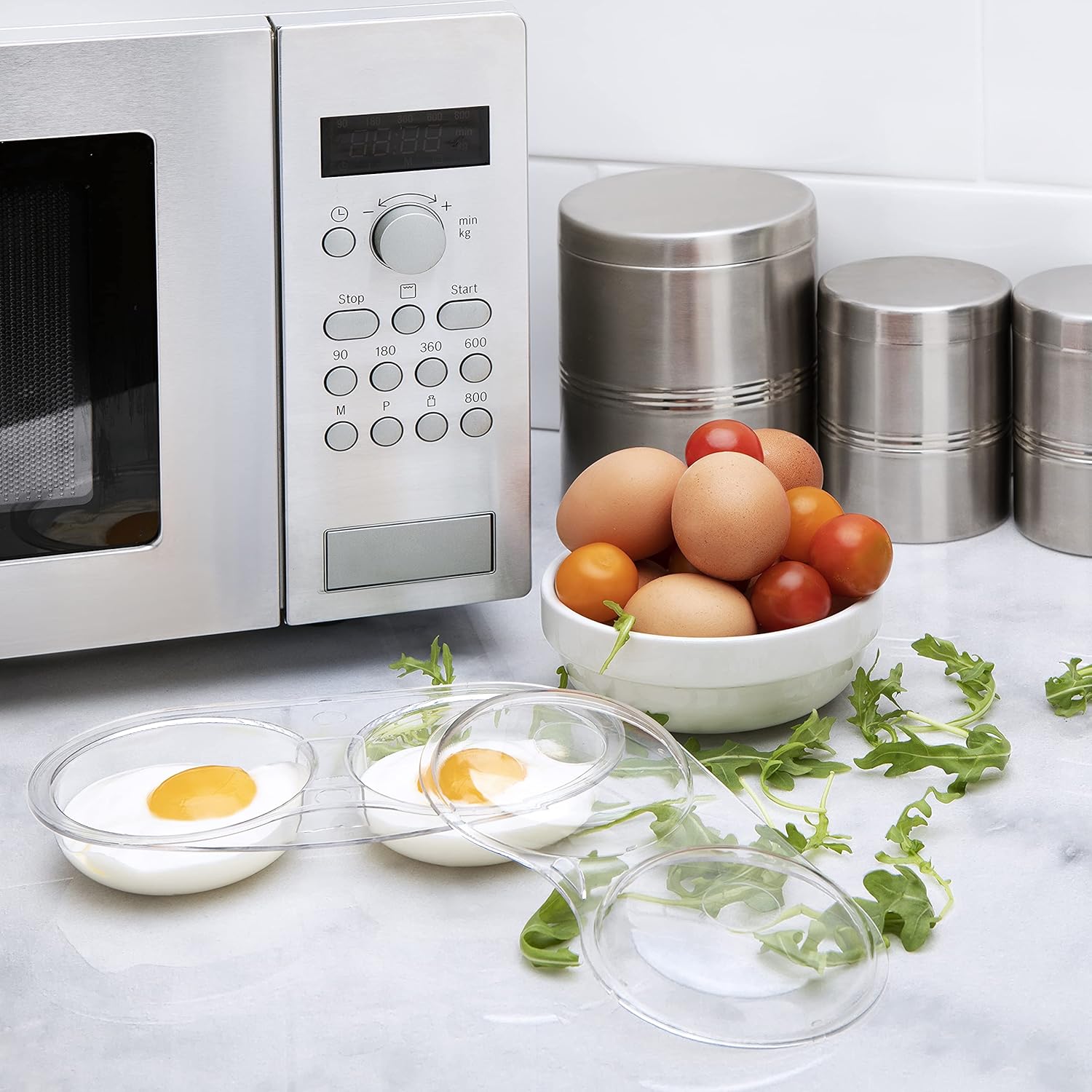 Microwave 2 Egg Poacher (Easy-Cook)   5060064076064