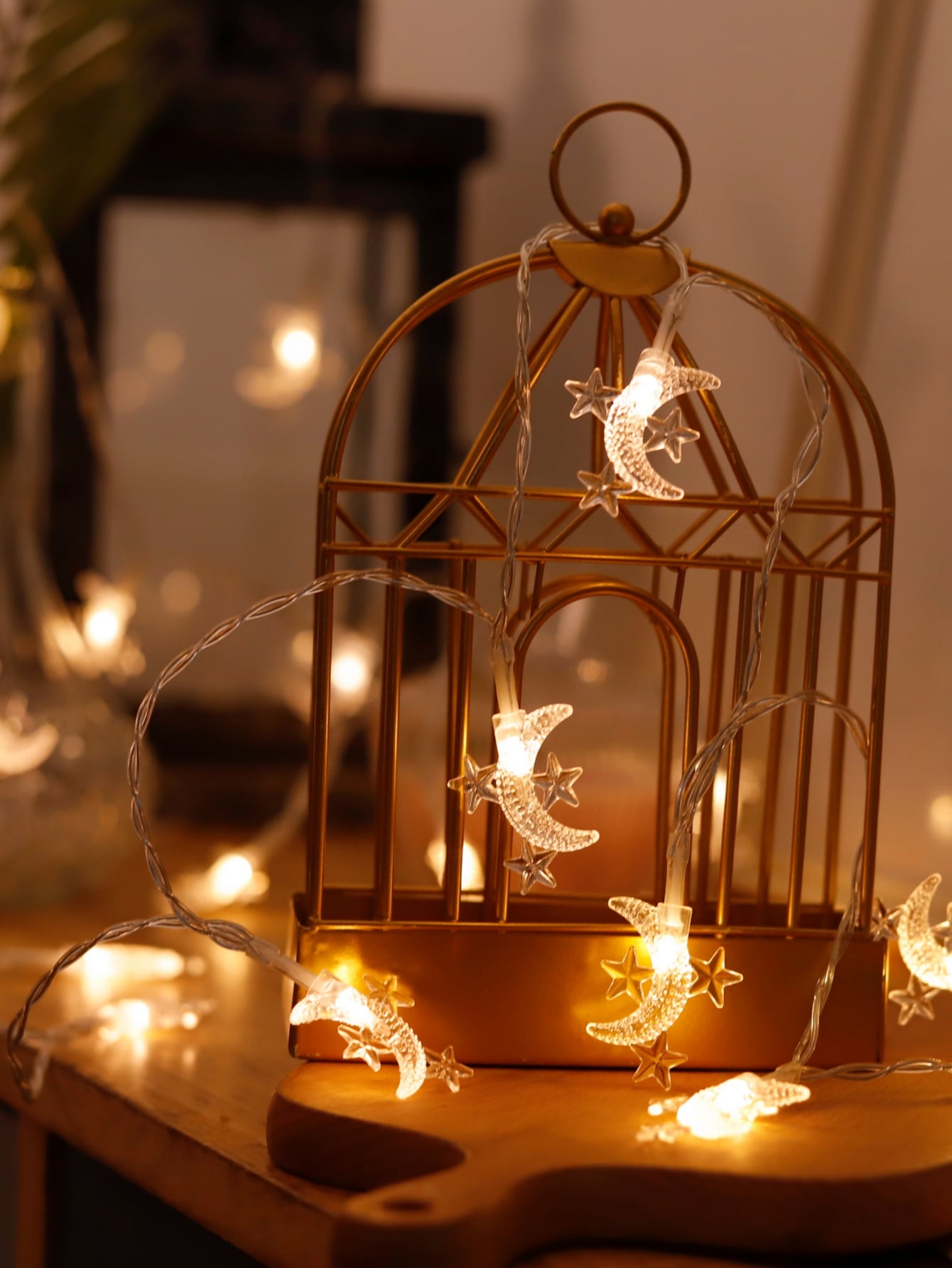 3 m 20 LED Lights Moon & Star Ramadan Eid Festival   (Code:15)