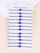12pcs Evil Eye Decor Bracelet (Code:75)