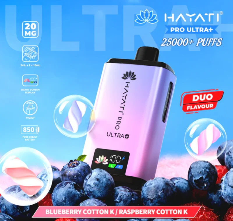 Buy 2 Hayati Pro Ultra Plus 25000 Prefilled Pod Kit