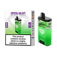 TWO CRYSTAL GALAXY FOCUS.