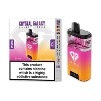 TWO CRYSTAL GALAXY FOCUS.