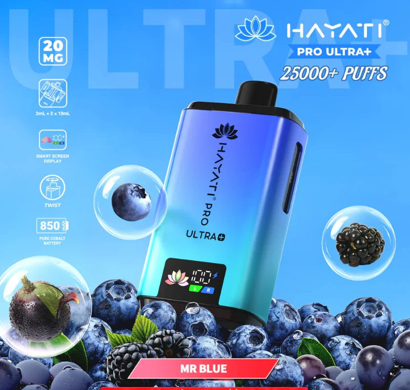 Buy 2 Hayati Pro Ultra Plus 25000 Prefilled Pod Kit