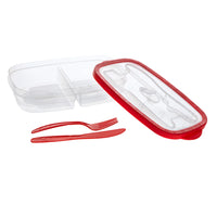 Microwave Lunch Box & Cutlery   5015826094800