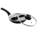 18cm 2 Cup Egg Poaching Pan & Lid (Sapphire) 5015826000627